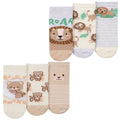 Baby 3 Pack Cotton Rich Animal Design Socks