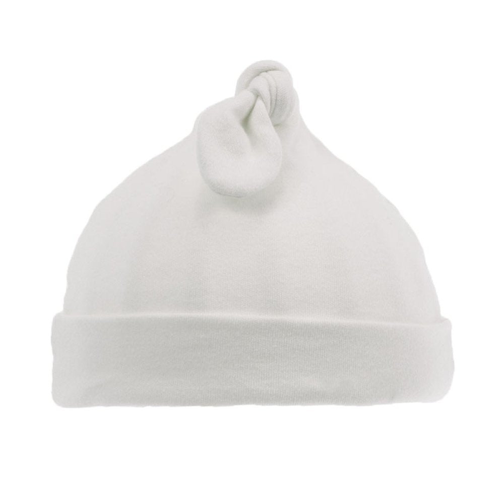 Baby Knot Hat – Soft Cotton Newborn Hat (0–6 Months)