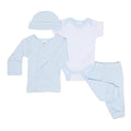 4 Piece Baby Set – 100% Cotton Tiny Baby Outfit