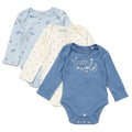 3-Pack Organic Cotton Bodysuits