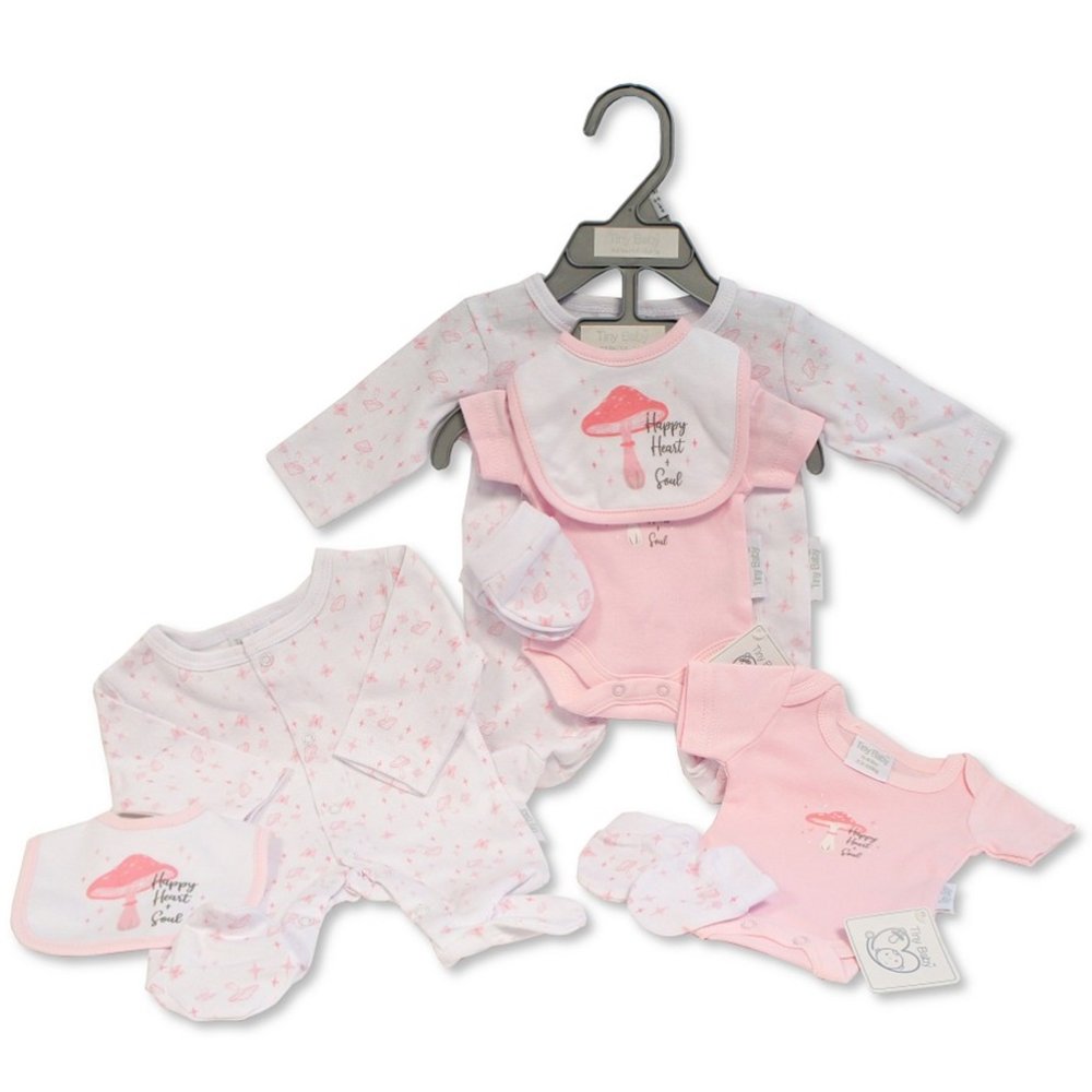 6 Piece Gift Set – 100% Cotton (Premature / Newborn)